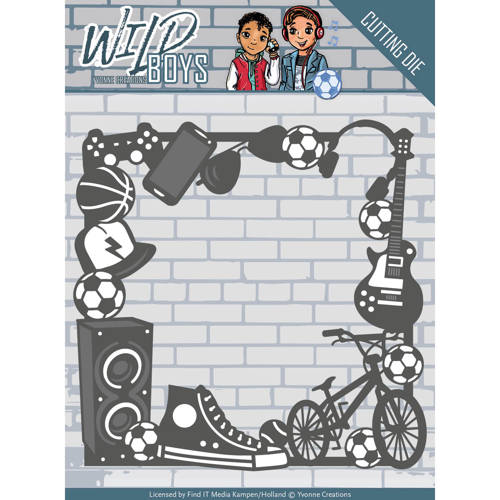 Gadget Frame - Wild Boys - Snijmal - Yvonne Creations Gadget Frame - Wild Boys - Snijmal - Yvonne Creations