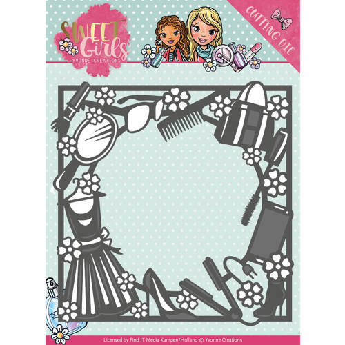 Fashion Frame - Sweet Girls - Snijmal - Yvonne Creations Fashion Frame - Sweet Girls - Snijmal - Yvonne Creations