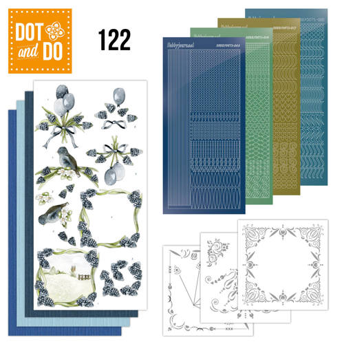 Dot and Do 122 - Precious Marieke Blauwe Druifjes Dot and Do 122 - Precious Marieke Blauwe Druifjes