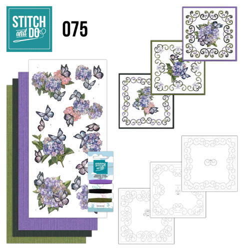 Stitch and Do 75 Amy Design - Hortensia Stitch and Do 75 Amy Design - Hortensia