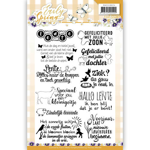 Textstamp - Precious Marieke - Early Spring Textstamp - Precious Marieke - Early Spring