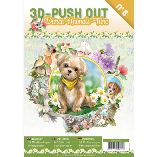 3D Push Out book 06 - Animals 3D Push Out book 06 - Animals