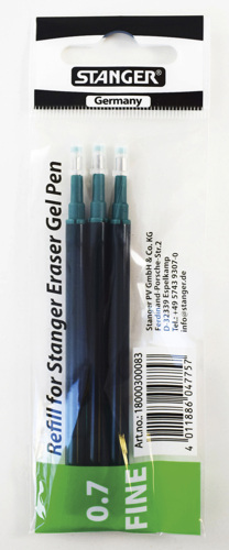 Eraser Gel pen refill 0,7 groen Eraser Gel pen refill 0,7 groen