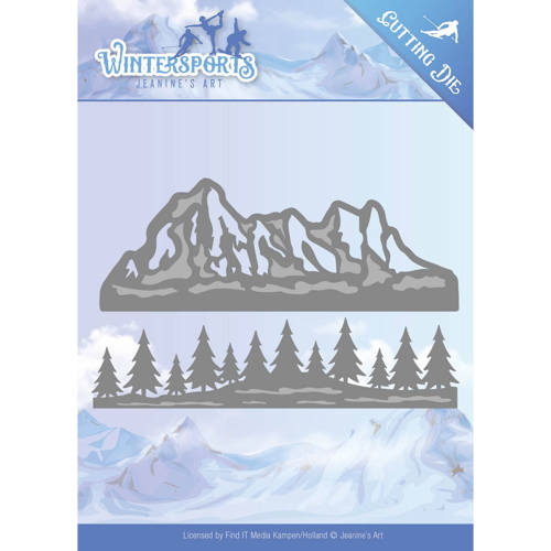 Die - Jeanine's Art - Wintersports - Mountain Border Die - Jeanine's Art - Wintersports - Mountain Border
