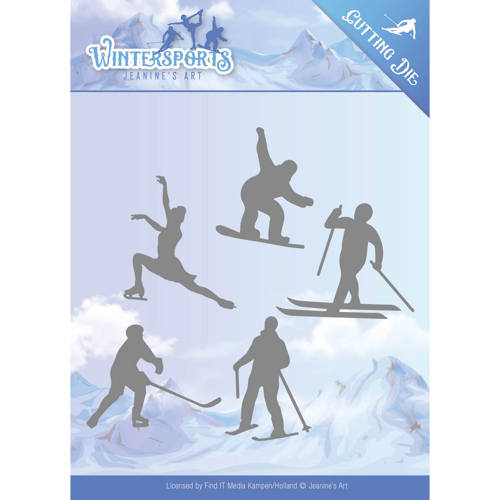 Die - Jeanine's Art - Wintersports - Winter Sporting Die - Jeanine's Art - Wintersports - Winter Sporting