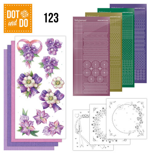 Dot and Do 123 - Purple Flowers Dot and Do 123 - Purple Flowers