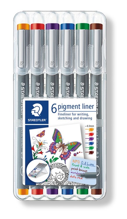 Pigment fineliner - box 0.3MM