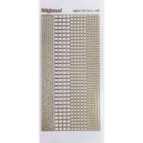 Shiny Details- Square- Goud Shiny Details- Square- Goud