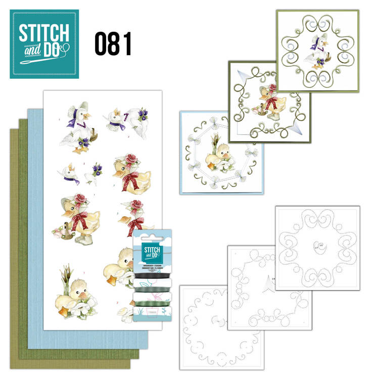 Stitch and Do 81 - Voorjaarsdieren Stitch and Do 81 - Voorjaarsdieren