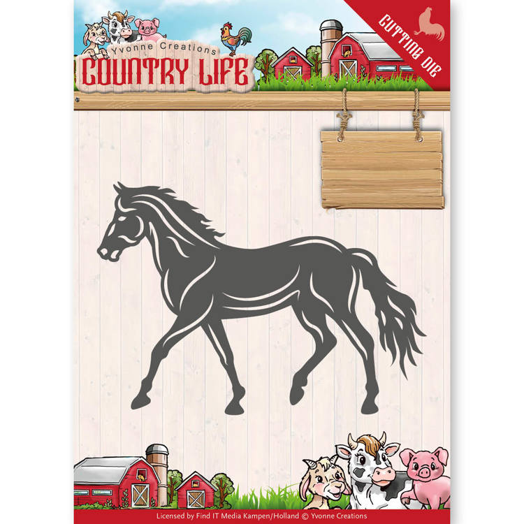 Horse- Country Life - Snijmal - Yvonne Creations Horse- Country Life - Snijmal - Yvonne Creations
