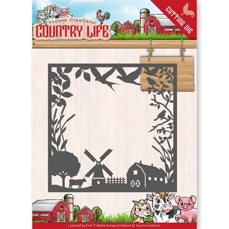 Country Life Frame - Country Life - Snijmal - Yvonne Creations Country Life Frame - Country Life - Snijmal - Yvonne Creations
