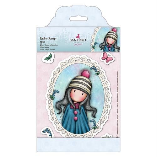 Rubber Stamps - Santoro - Pom-Pom Rubber Stamps - Santoro - Pom-Pom