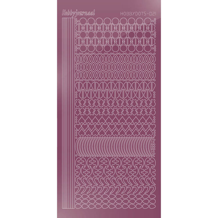 Hobbydots sticker - Mirror - Violet