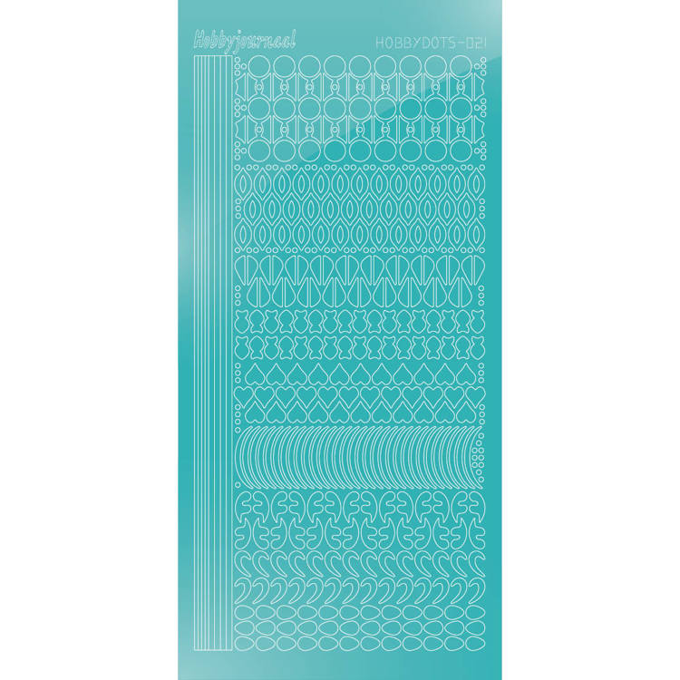 Hobbydots sticker - Mirror - Emerald Hobbydots sticker - Mirror - Emerald