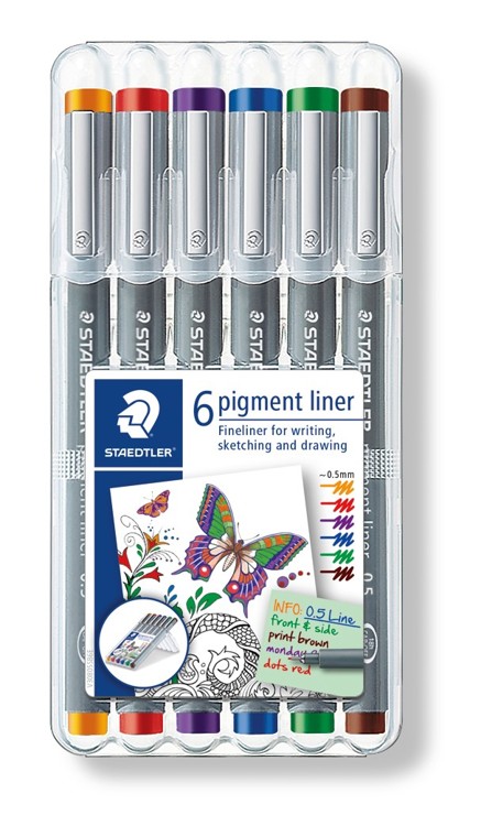 Pigment fineliner - box 0.5MM