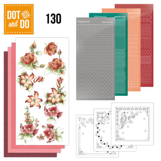 Dot and Do 130 - Precious Marieke - Timeless Red Flowers Dot and Do 130 - Precious Marieke - Timeless Red Flowers