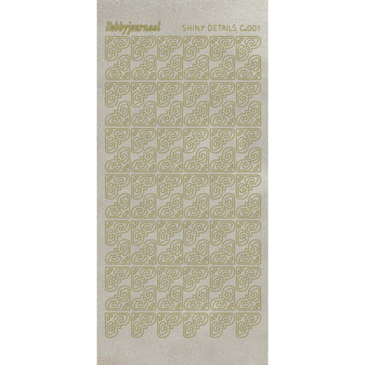 Shiny Details Corners 1 - Goud Shiny Details Corners 1 - Goud