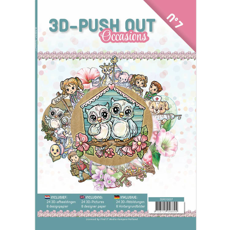 3D Push Out book 07 - Occasions 3D Push Out book 07 - Occasions