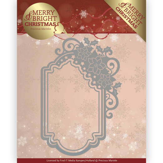 Dies - Precious Marieke - Merry and Bright Christmas - Poinsettia Ornament Dies - Precious Marieke - Merry and Bright Christmas - Poinsettia Ornament