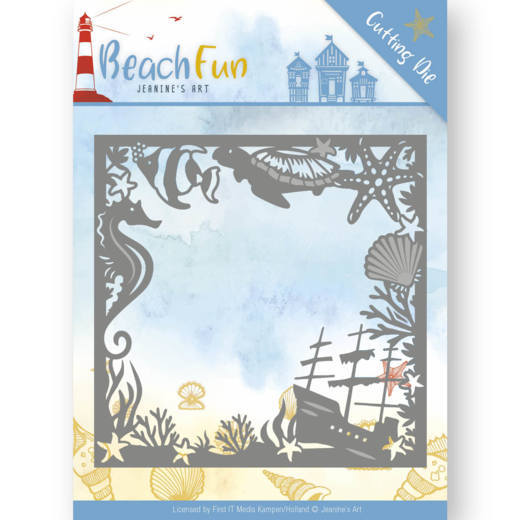 Dies - Jeanine's Art - Beach Fun - Beach Frame Dies - Jeanine's Art - Beach Fun - Beach Frame