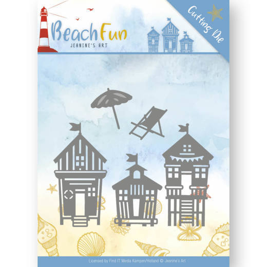 Dies - Jeanine's Art - Beach Fun - Beach Houses Dies - Jeanine's Art - Beach Fun - Beach Houses