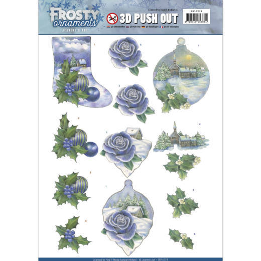 Snowy Landscapes Frosty Ornaments 3D-Uitdrukvel Push-Out Jeanine's Art Snowy Landscapes Frosty Ornaments 3D-Uitdrukvel Push-Out Jeanine's Art