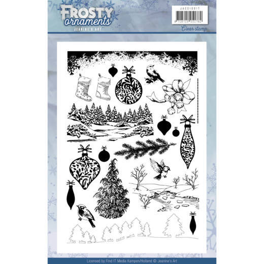 Frosty Ornaments - Clear Stamp - Jeanine's Art Frosty Ornaments - Clear Stamp - Jeanine's Art