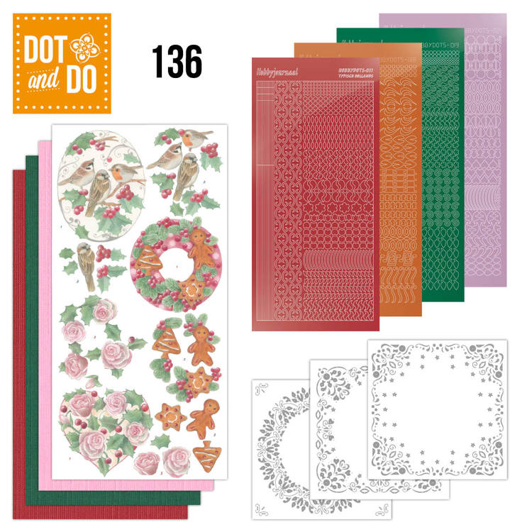 Dot and Do 136 - Christmas Florals Dot and Do 136 - Christmas Florals