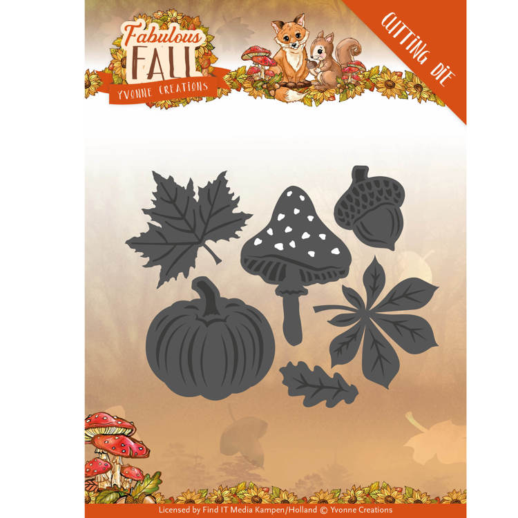 Autumn Leaves - Fabulous Fall - Snijmal - Yvonne Creations Autumn Leaves - Fabulous Fall - Snijmal - Yvonne Creations