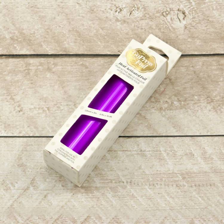 Pink-Purple Foil (Mirror Finish) - 125mm x 5m | 4.9in x 16.4ft Pink-Purple Foil (Mirror Finish) - 125mm x 5m | 4.9in x 16.4ft