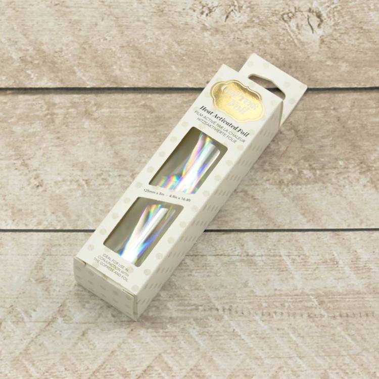 Silver Foil (Mirror Material Pattern) - 125mm x 5m | 4.9in x 16.4ft Silver Foil (Mirror Material Pattern) - 125mm x 5m | 4.9in x 16.4ft