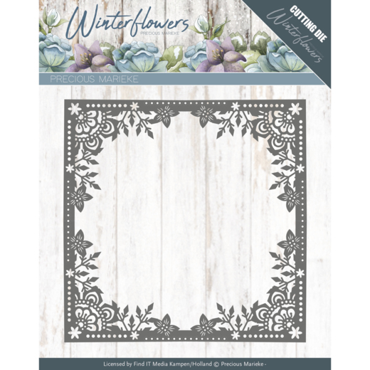 Dies - Precious Marieke - Winter Flowers - Ice Flower Frame Dies - Precious Marieke - Winter Flowers - Ice Flower Frame