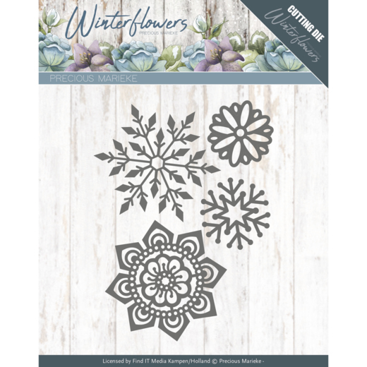 Dies - Precious Marieke - Winter Flowers - Ice flowers Dies - Precious Marieke - Winter Flowers - Ice flowers
