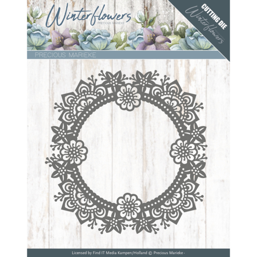 Dies - Precious Marieke - Winter Flowers - Ice flower circle Dies - Precious Marieke - Winter Flowers - Ice flower circle