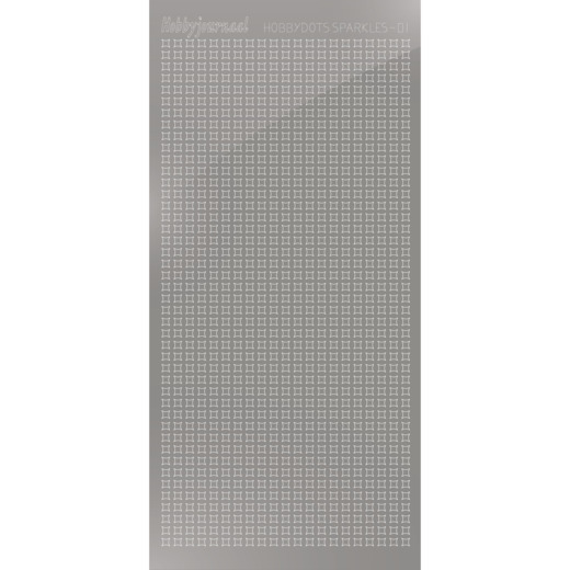 Hobbydots sticker Sparkles 01 Mirror Silver Hobbydots sticker Sparkles 01 Mirror Silver