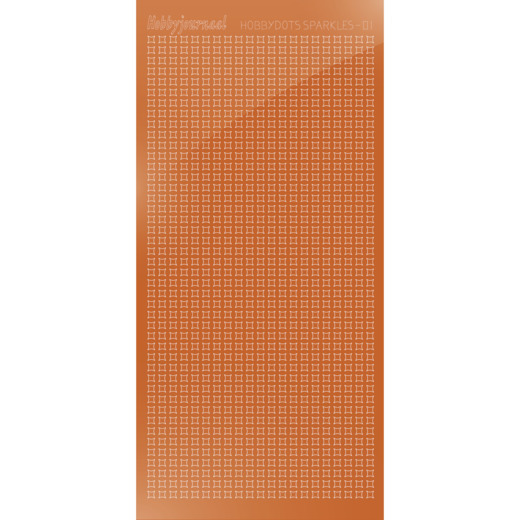 Hobbydots sticker Sparkles 01 Mirror Copper Hobbydots sticker Sparkles 01 Mirror Copper