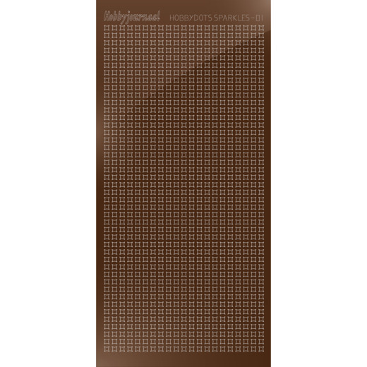 Hobbydots sticker Sparkles 01 Mirror Brown Hobbydots sticker Sparkles 01 Mirror Brown