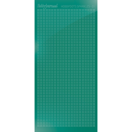 Hobbydots sticker Sparkles 01 Mirror Christmas Green Hobbydots sticker Sparkles 01 Mirror Christmas Green