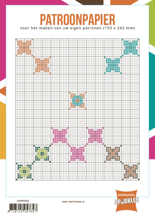 Hobbydots-Sparkles Patroonpapier Hobbydots-Sparkles Patroonpapier