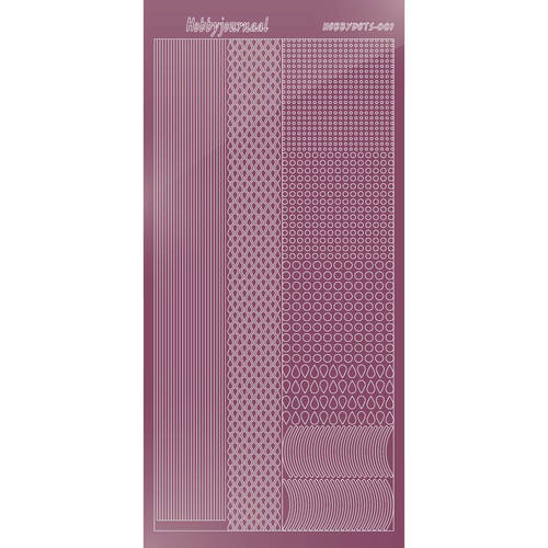 Hobbydots sticker - Mirror - Violet Hobbydots sticker - Mirror - Violet