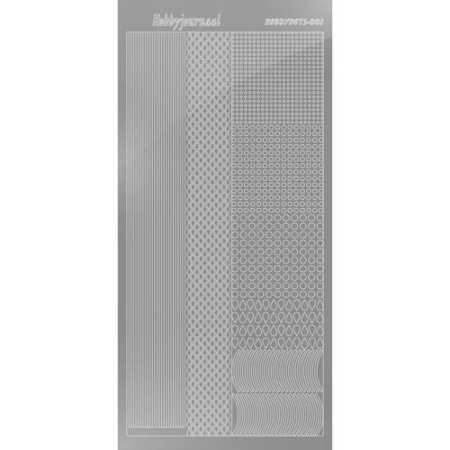 Hobbydots sticker - Mirror - Silver Hobbydots sticker - Mirror - Silver