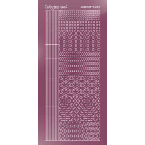 Hobbydots sticker - Mirror - Violet Hobbydots sticker - Mirror - Violet