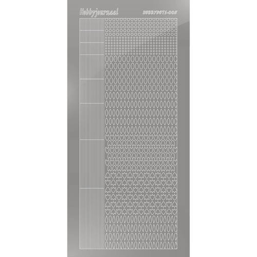 Hobbydots sticker - Mirror - Silver Hobbydots sticker - Mirror - Silver