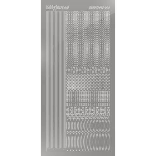 Hobbydots sticker - Mirror - Silver Hobbydots sticker - Mirror - Silver