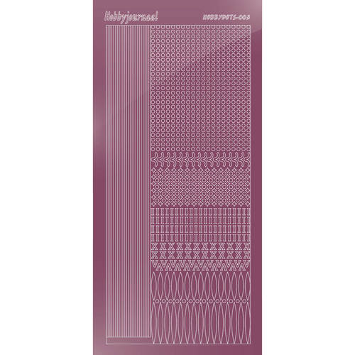 Hobbydots sticker - Mirror - Violet Hobbydots sticker - Mirror - Violet