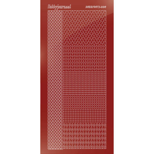 Hobbydots sticker - Mirror - Red Hobbydots sticker - Mirror - Red