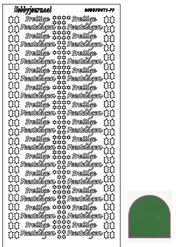 Hobbydots sticker - Mirror - Green