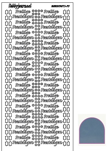 Hobbydots sticker - Mirror - Ice