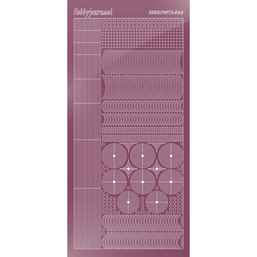 Hobbydots sticker - Mirror - Violet Hobbydots sticker - Mirror - Violet