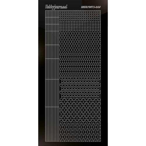 Hobbydots sticker - Adhesive - Black Hobbydots sticker - Adhesive - Black